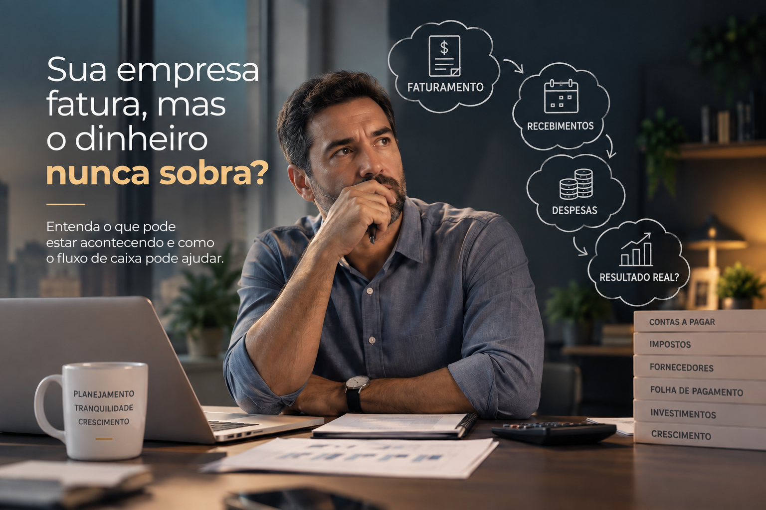 Sua empresa fatura, mas o dinheiro nunca sobra? Entenda o que pode estar acontecendo